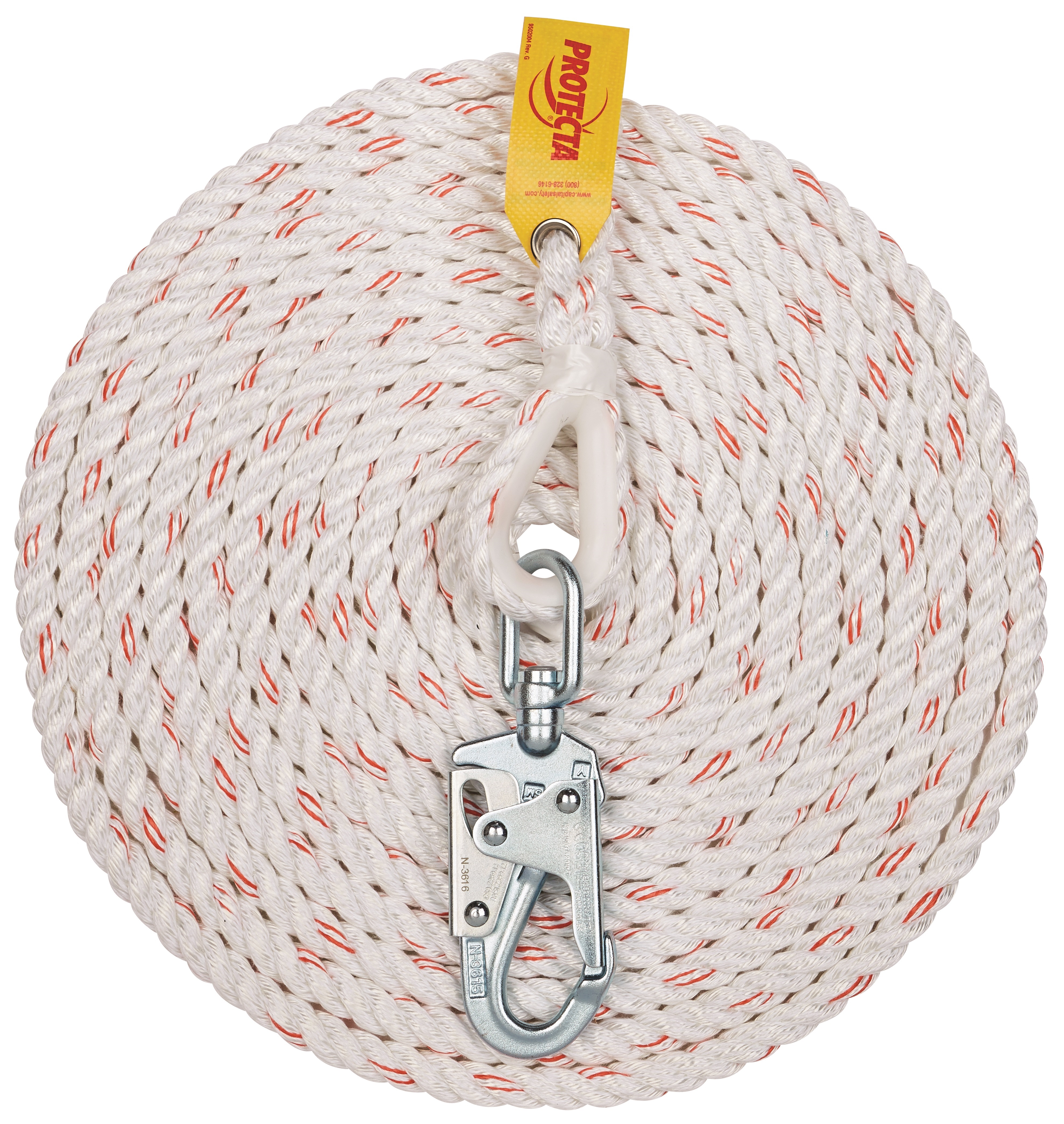 3M™ Protecta® Safety Lanyard, 9 mm polyamide, white, 60 m, AG6720060