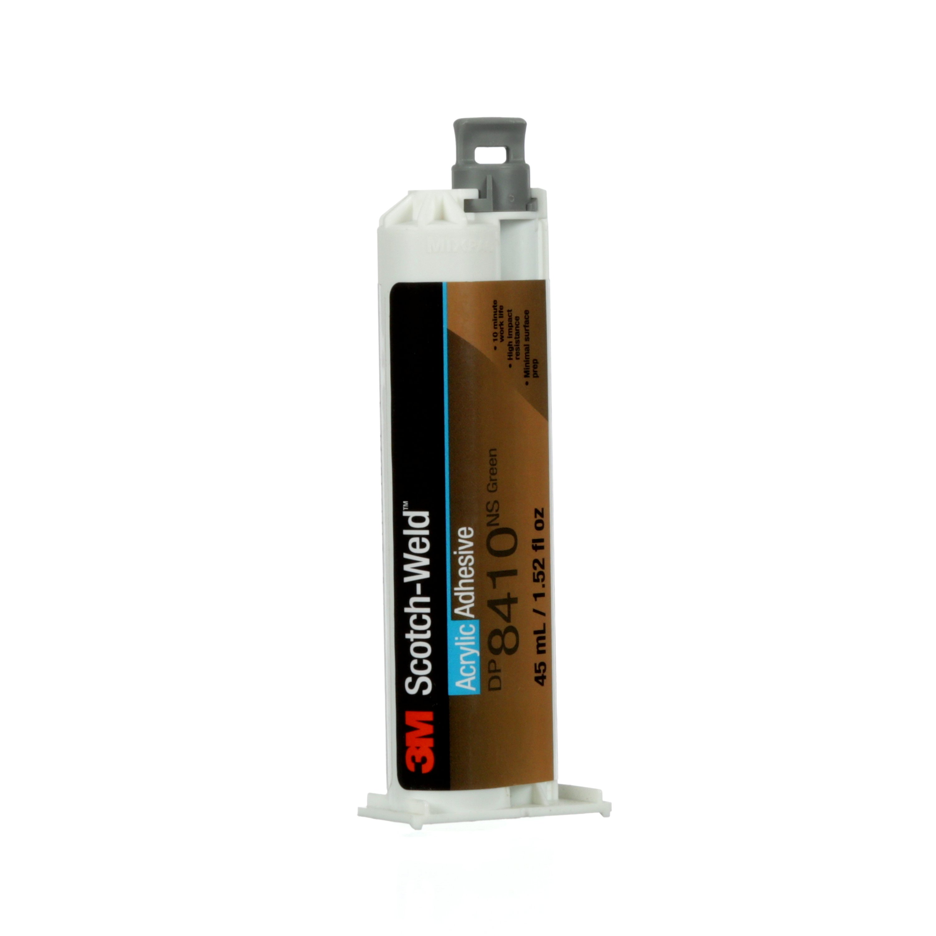 Colle Structurale Acrylique 3M™ Scotch-Weld™ DP8410NS, Vert, 45 ml