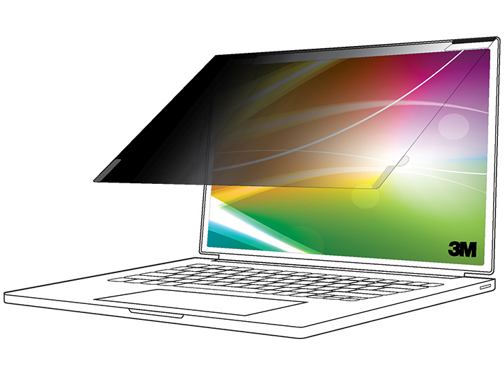 Filtres de confidentialité 3M™ Bright Screen pour ordinateurs portables