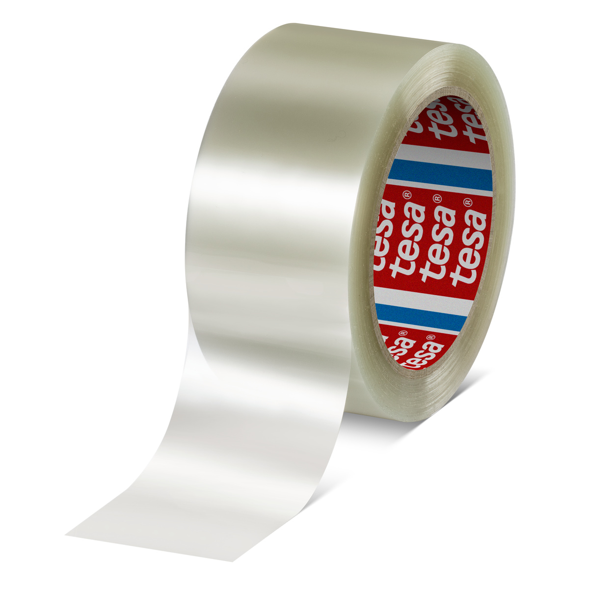 tesa® 60412, ruban d'emballage en polyester recyclé, 990 m x 150 mm, transparent