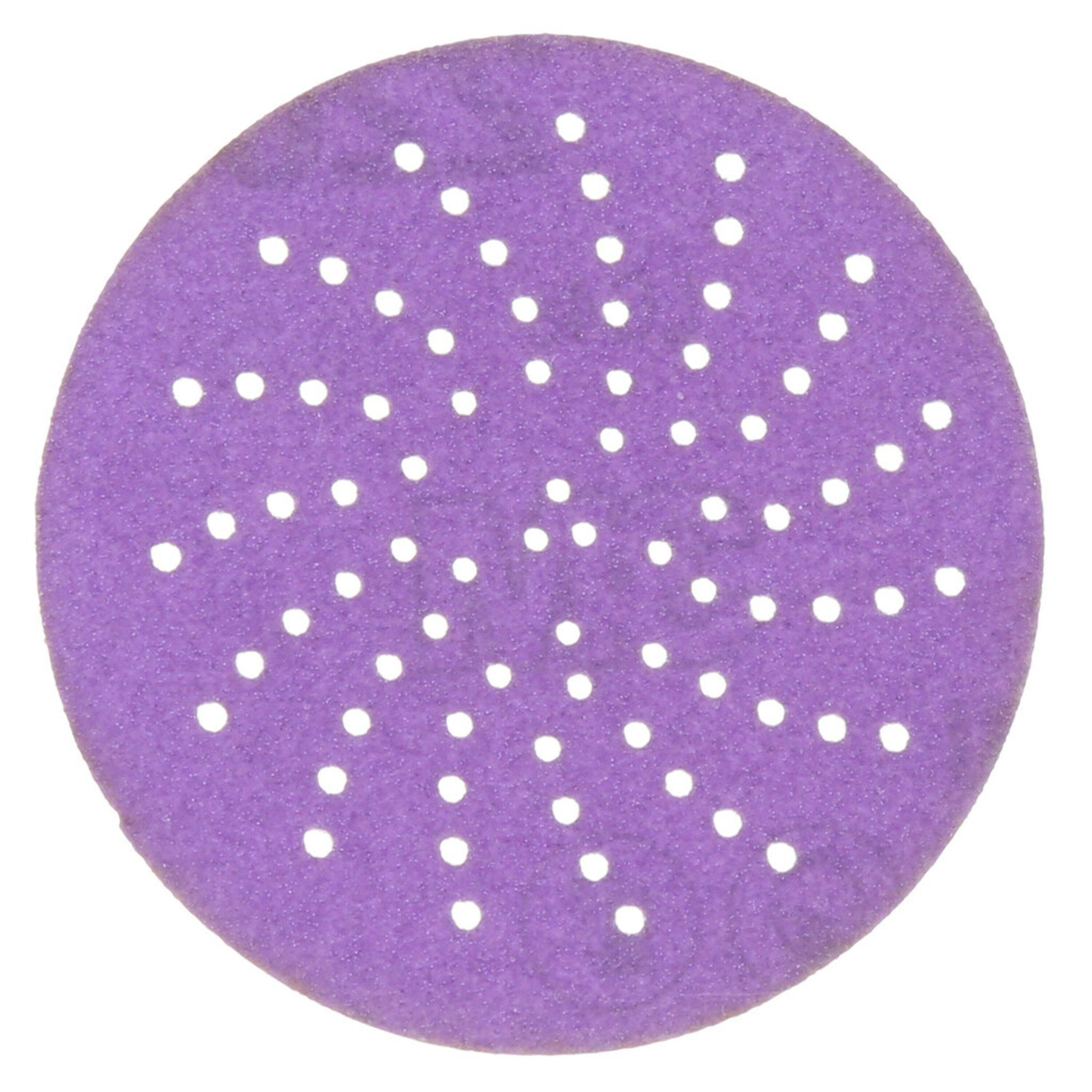 3M™ Cubitron™ II Hookit™ Schleifscheibe 737U, 75 mm, Multihole, 220+, 31461