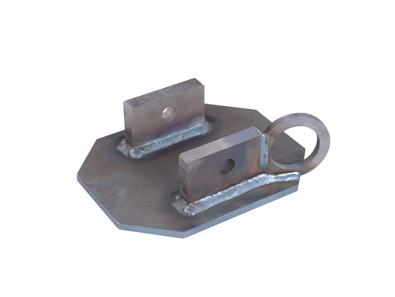 3M™ DBI-SALA® Dispositif d'ancrage universel à souder de manière permanente avec dispositif de tension, acier traité, 25 x 20 cm, 8517266