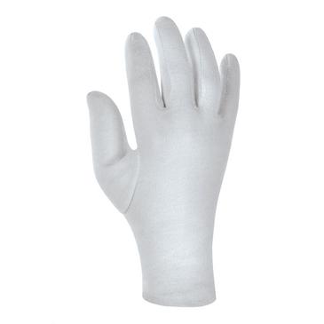 Protective cotton gloves, bleached 89916 Size 6