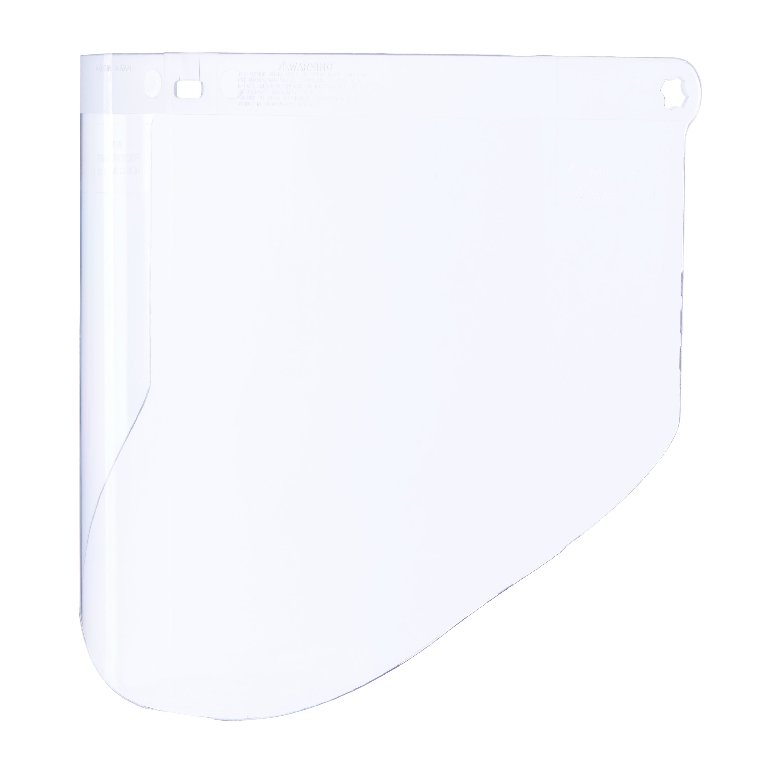 3M™ Tuffmaster™ WP Visor, WP96, clear polycarbonate, 229 mm, 1.8 mm