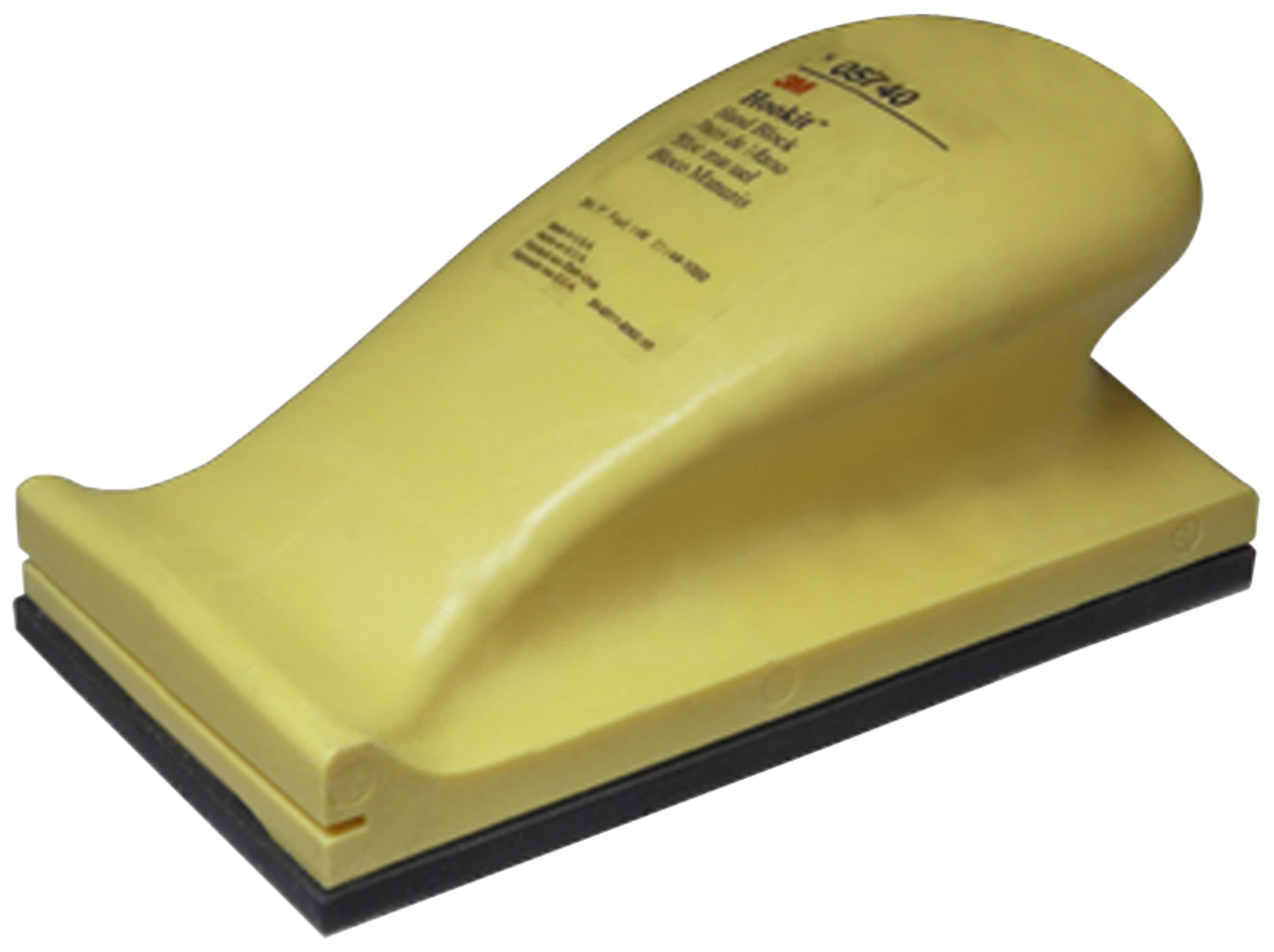 3M™ Hookit™ Handblock, Hart, Gelb, 125 x 70 mm, 05740