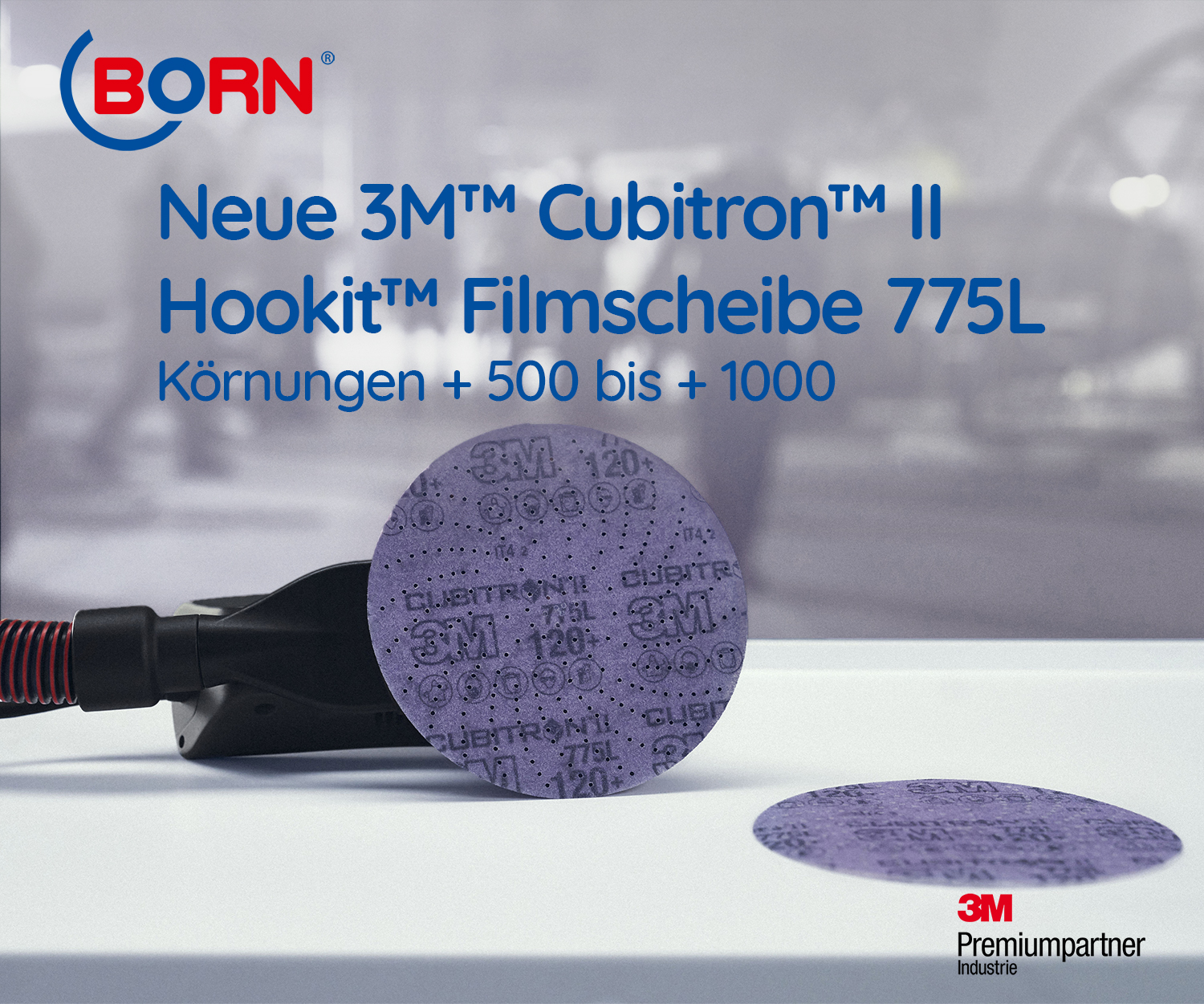 3M Cubitron II Hookit Filmscheibe 775L News