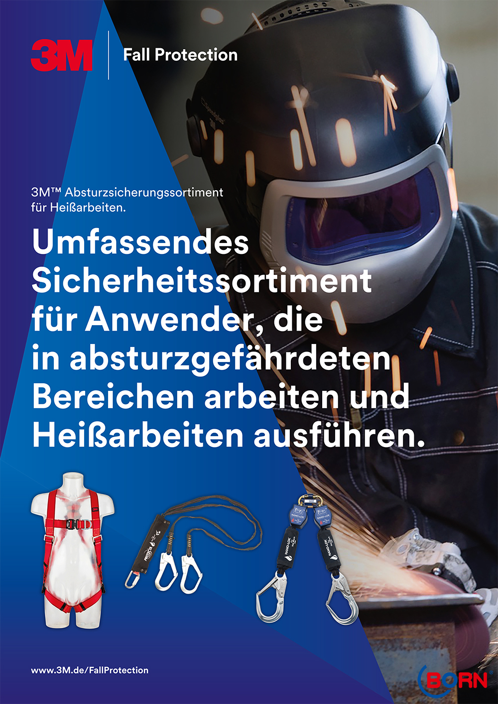 Umfassendes Sicherheitssortiment - 3M Fall Protection Produkt-Broschüre