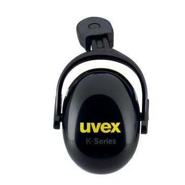 Casque antibruit uvex pheos K2P 2600214 noir, jaune, SNR 30 dB, tailles S, M, L