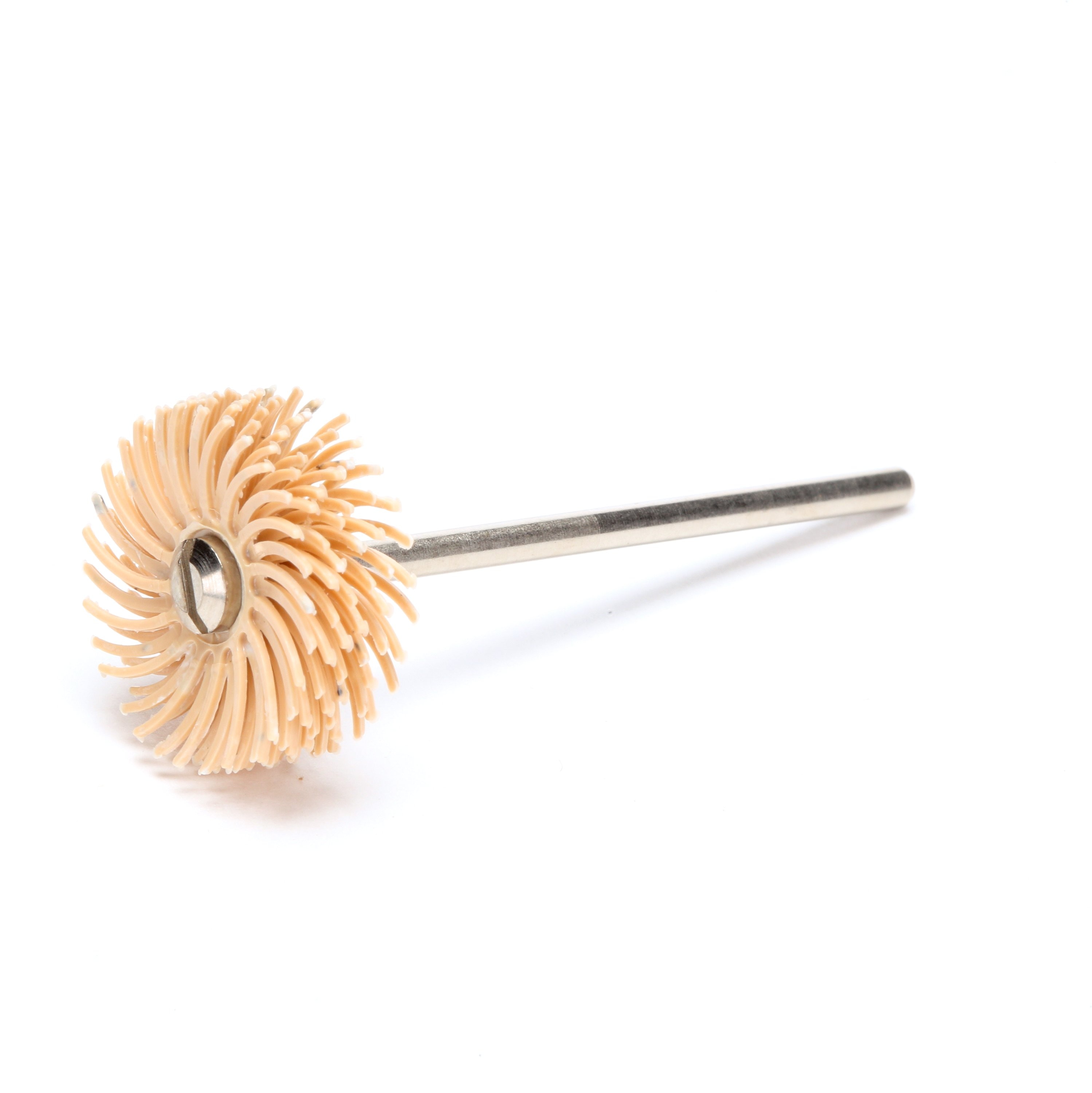 Scotch-Brite™ Radial Bristle Brush RB-ZB, orange, 19 mm x 1.58 mm, 6 microns, Type C