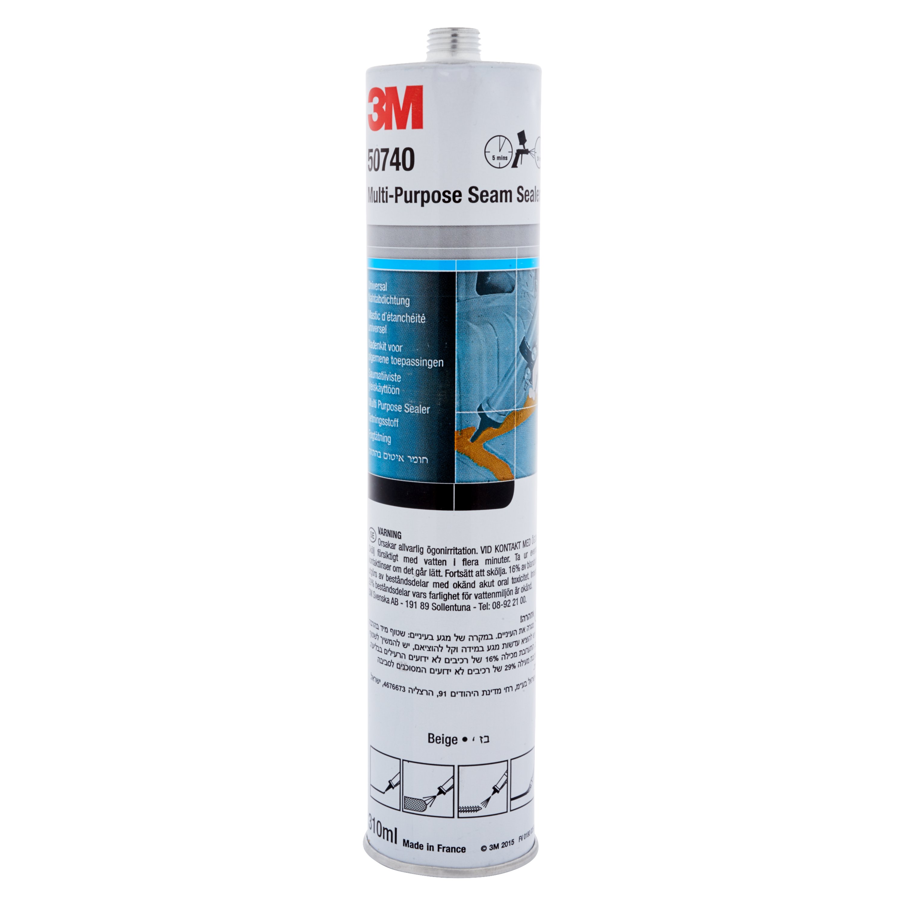 3M™ Universal Hybrid Joint Sealant, 310ml, beige, including 1 nozzle, 50704